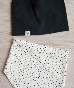 Siperak Tačkica i jednobojna crna kapica