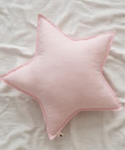 GinGin pamučni jastuk Zvijezda - rozi